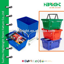 supermarket luxury shopping baskets